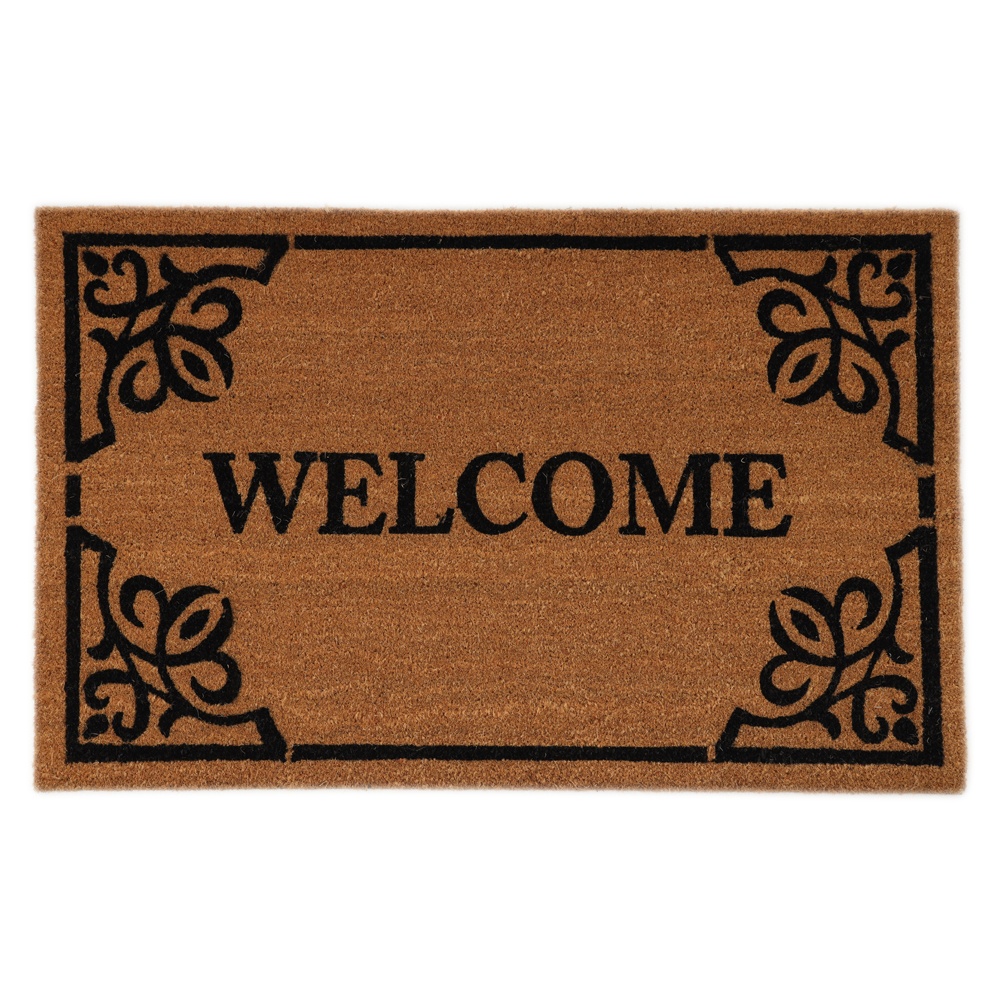 جايا كوير بساط مستطيل مطبوع (بيج، 75 × 120 سم)