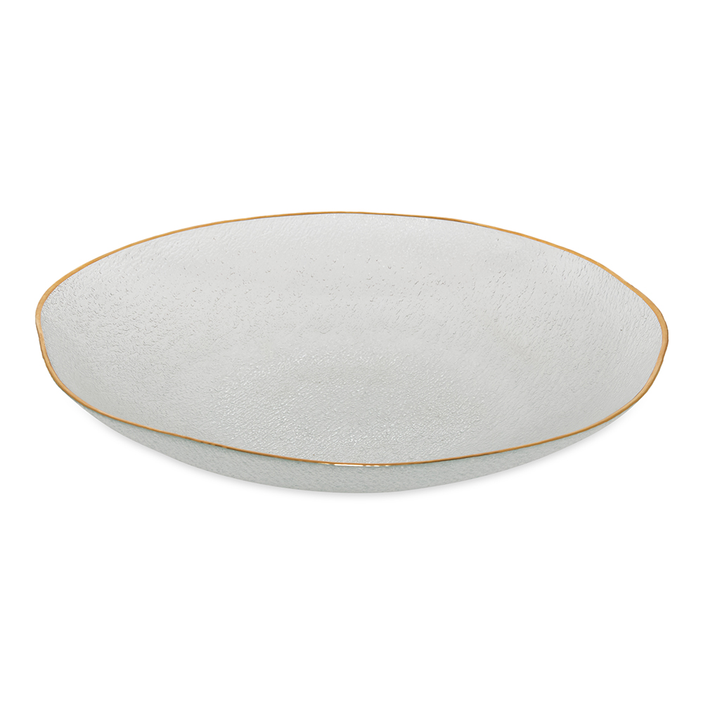 وعاء من شور، شفاف - 33×6 سم