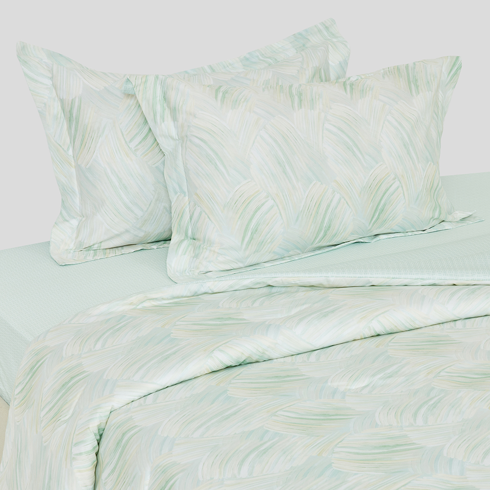 لحاف أوربانا مع غطائي وسادة، متعدد الألوان، 300 خيط - 220×160 سم