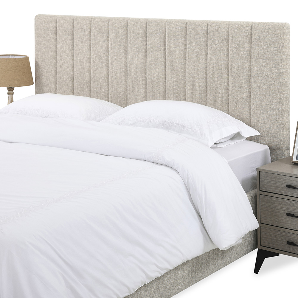  لحاف مقاس كوين من إيلا، أبيض - 200 خيط، 230x220 سم