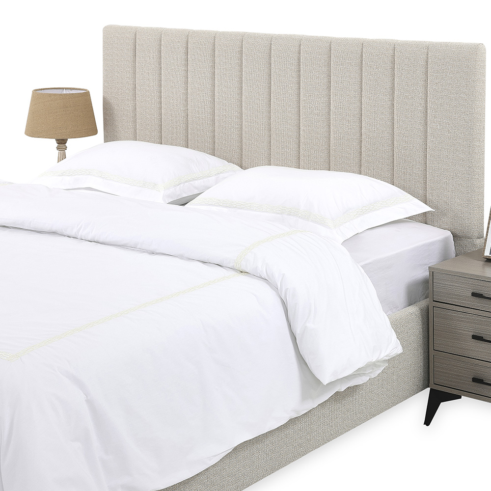  لحاف مقاس كوين من آيفي، أبيض - 200 خيط، 230x220 سم