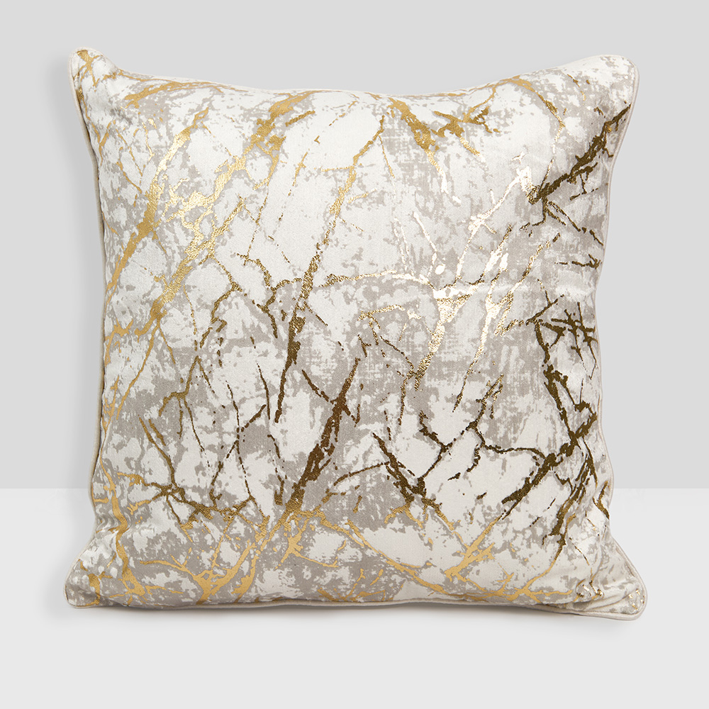 وسادة بيري المحشوة بطبعة، متعددة الألوان - 45×45 سم