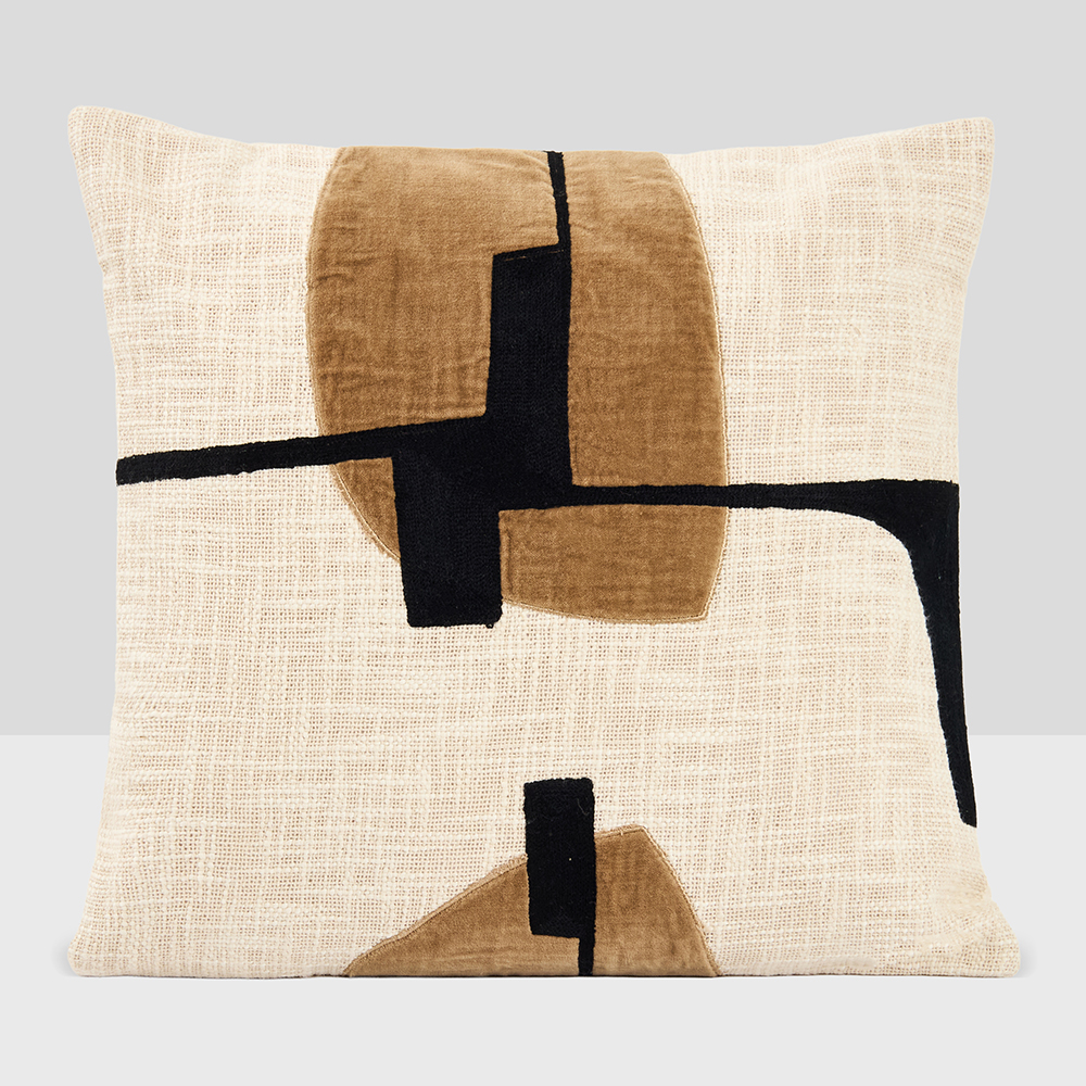 غطاء وسادة جايل، متعدد الألوان - 45×45 سم