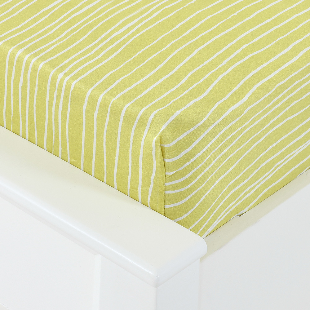 طقم شراشف بمطاط بمقاس كوين من كول سمر، ملون - 150x200 سم