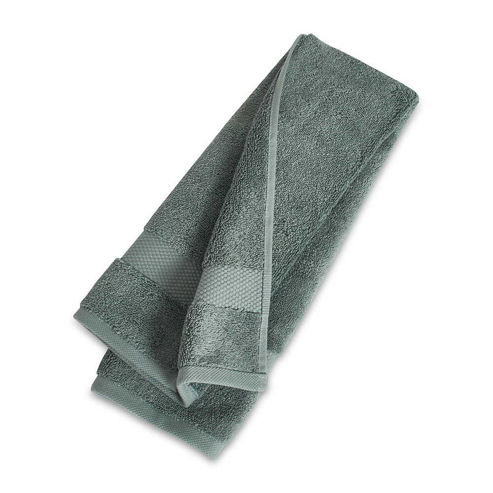 منشفة يد قطن تركي من ريزورت، بترولي - 650 غرام لكل متر مربع، 76x40 سم