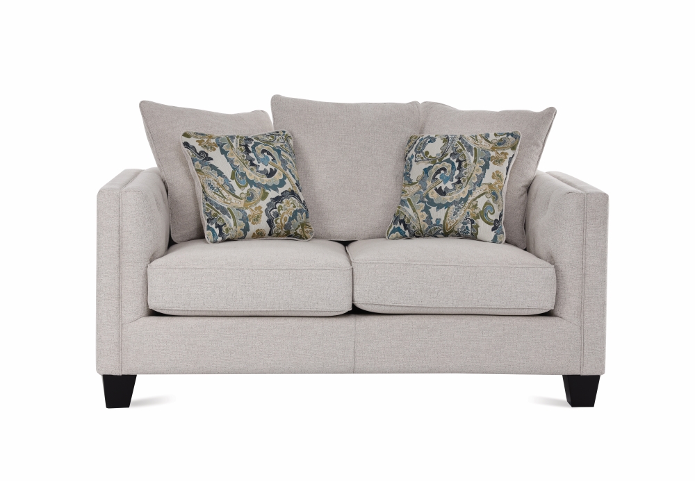 Code 2-Seater Fabric Upholstered Sofa, Beige