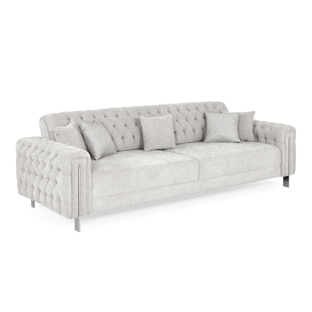 Blazer 4-Seater Sofa, Light Grey