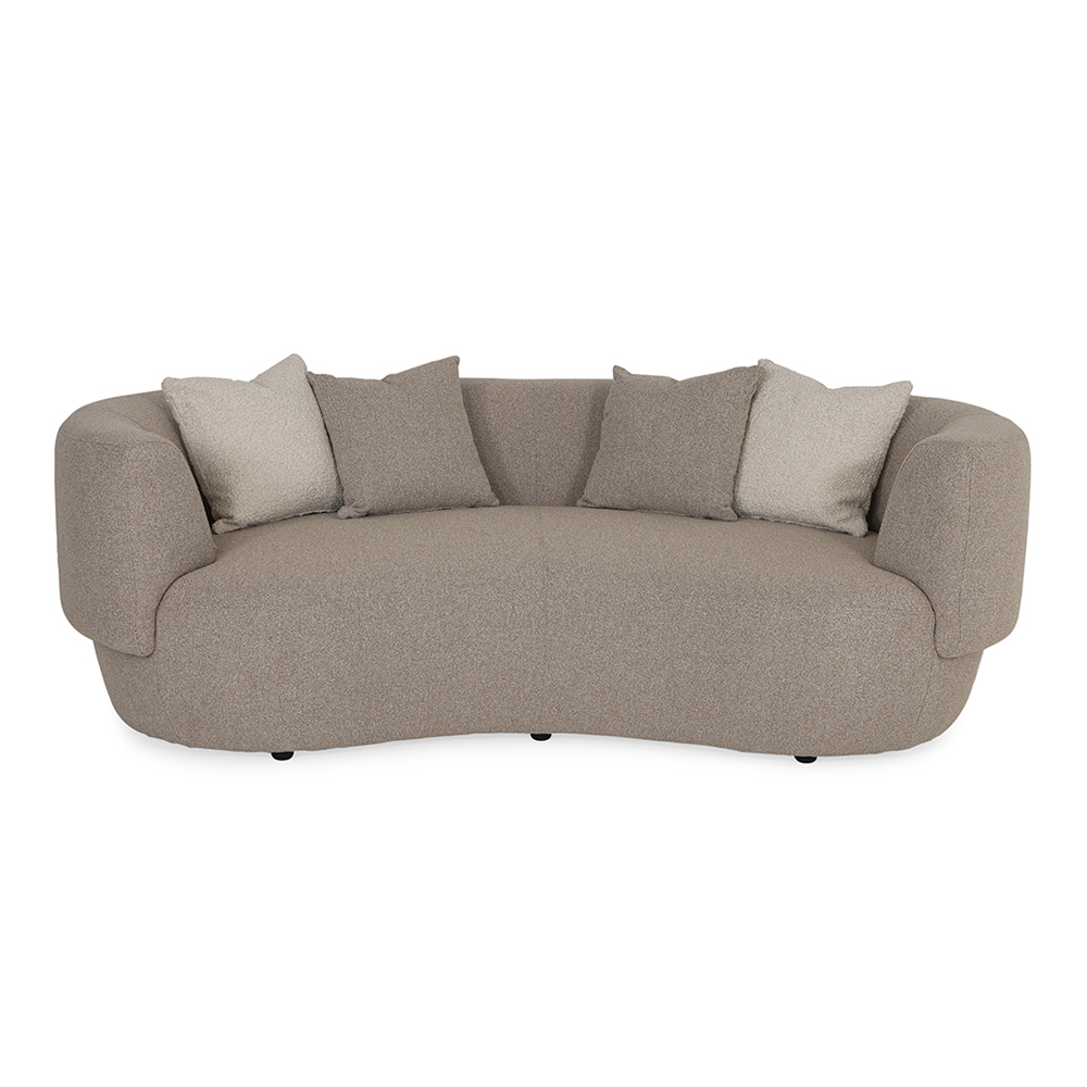 كنبة بـ3 مقاعد من ليرا، بيج