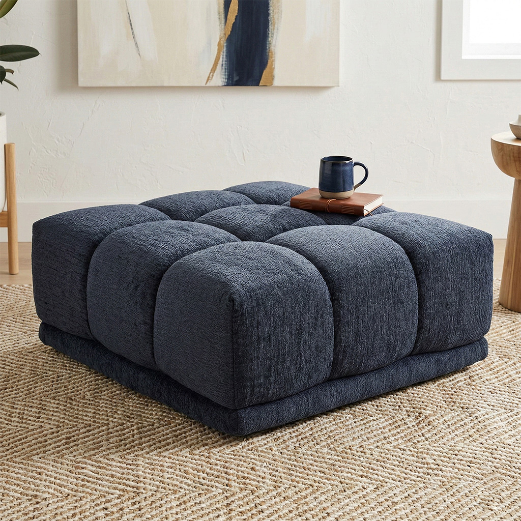 مقعد عثماني من فرانكي، أزرق غامق