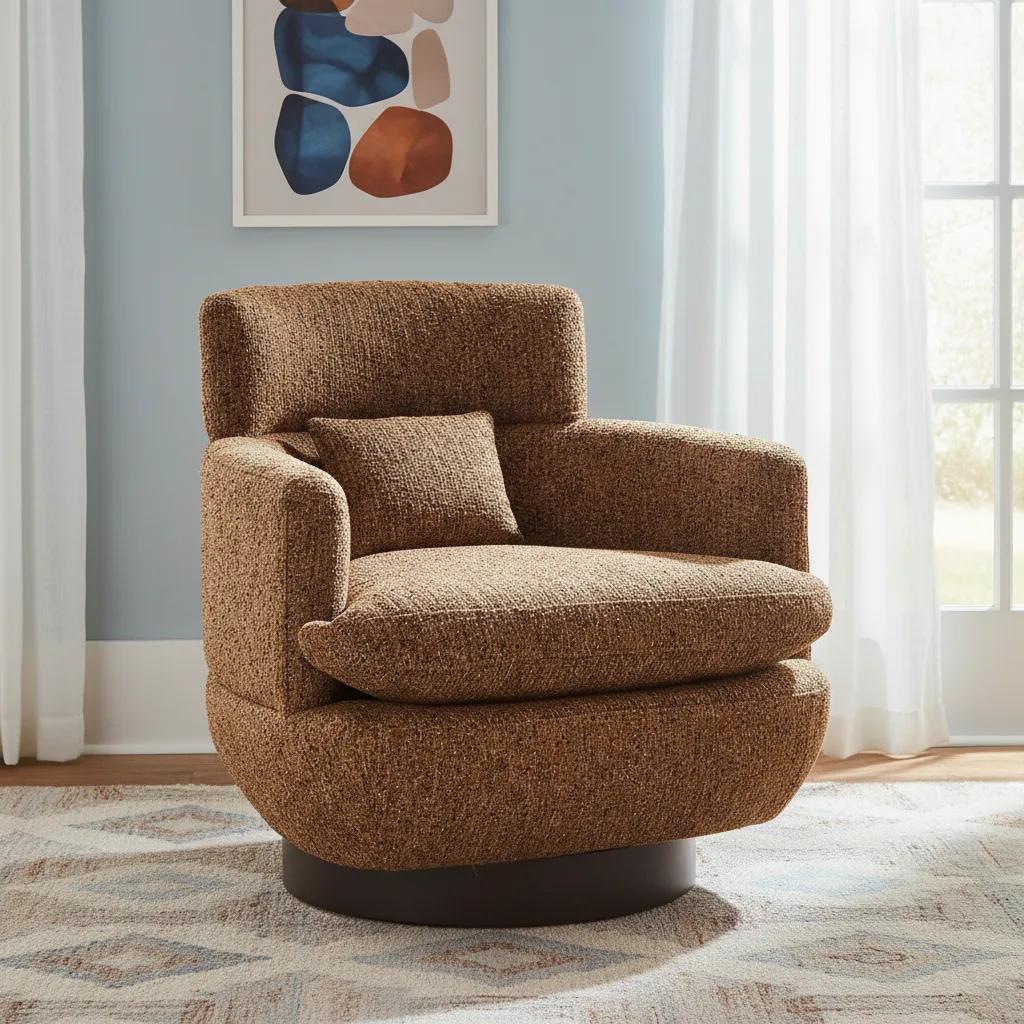 Hover Armchair, Brown