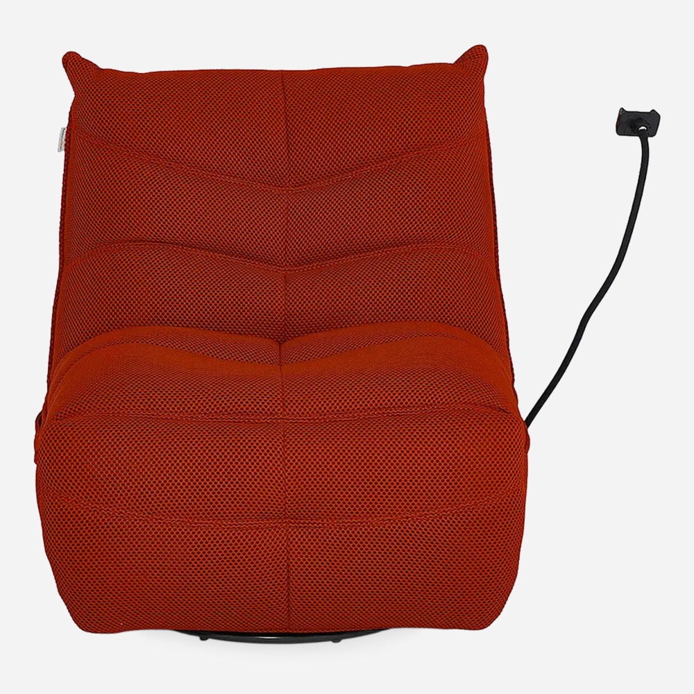 Navi Recliner with Phone Holder, Red