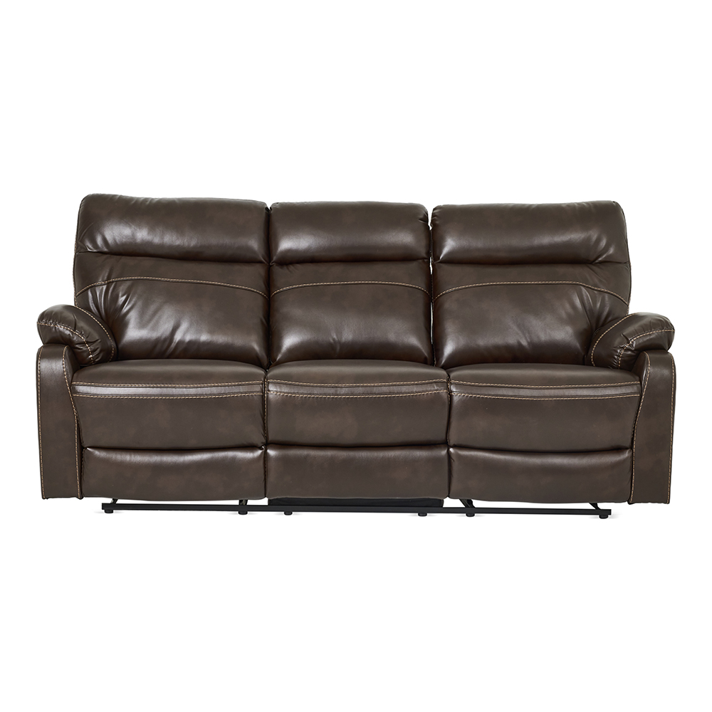 كنبة استرخاء نيو جلايدر بثلاثة مقاعد، بني