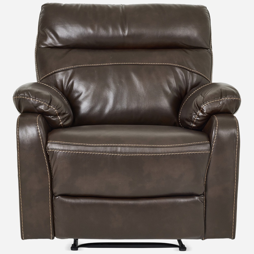 New Glider Recliner Classic Armchair, Brown