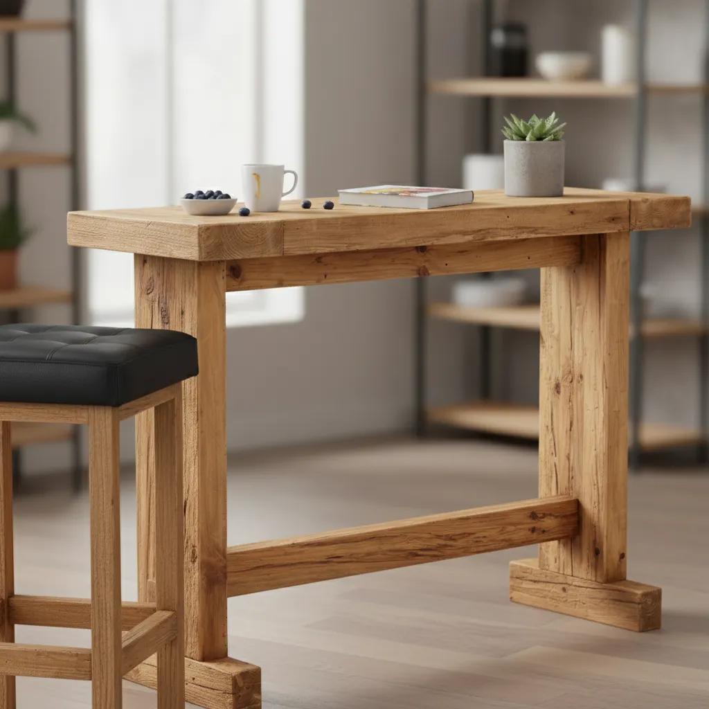 طاولة نكا المرتفعة، بني