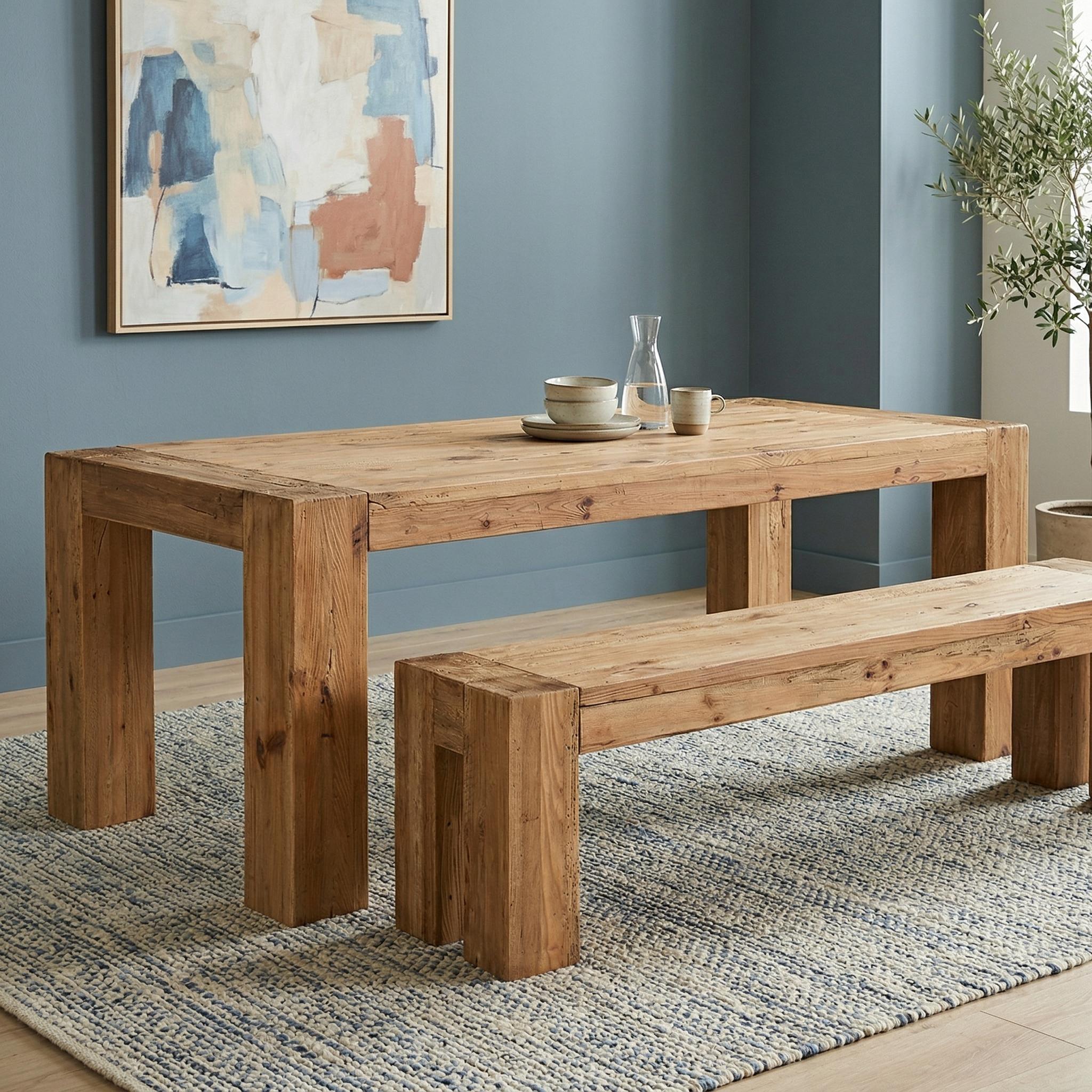 طاولة طعام سلفادور لثمانية أشخاص، بني