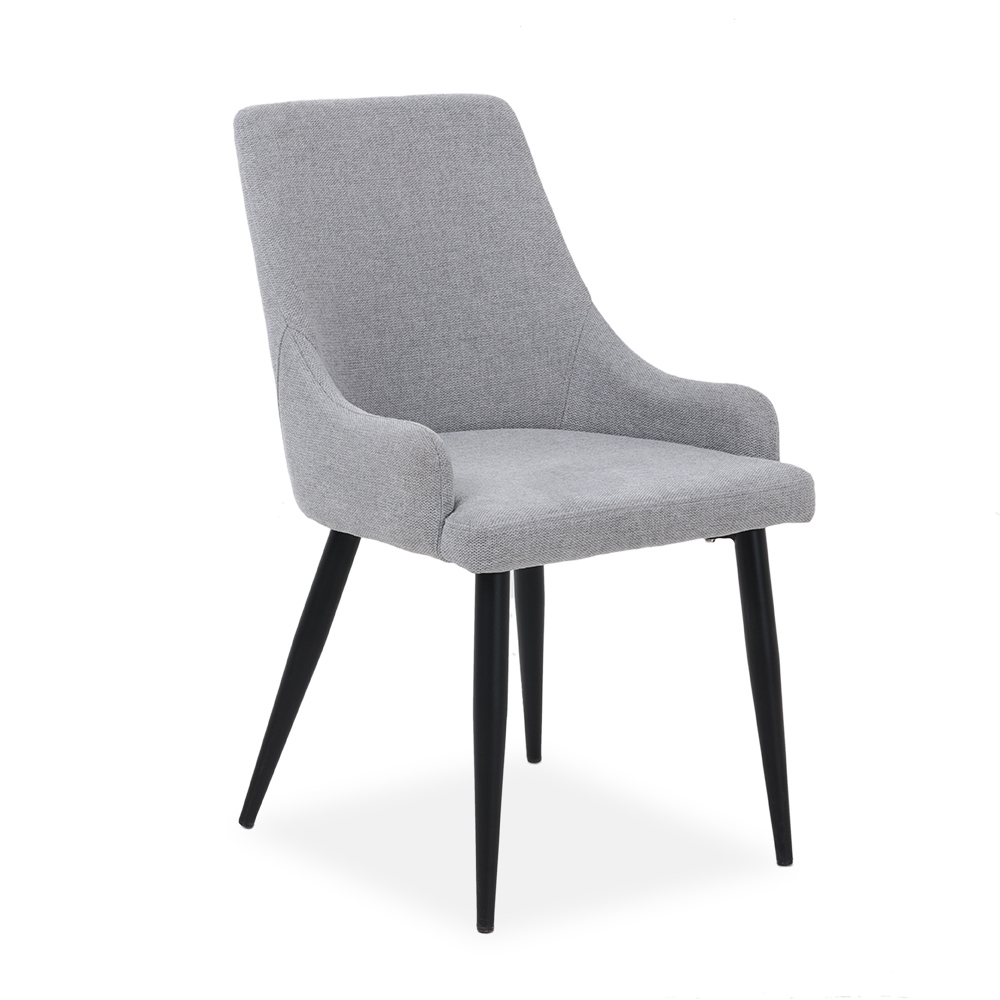 كرسي طعام بني، رمادي فاتح