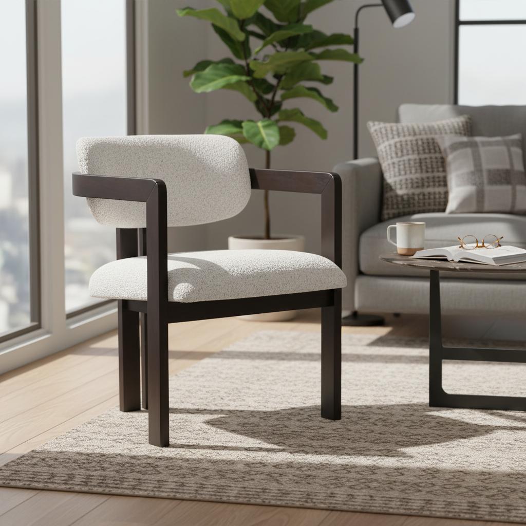 Citron Armchair, Beige