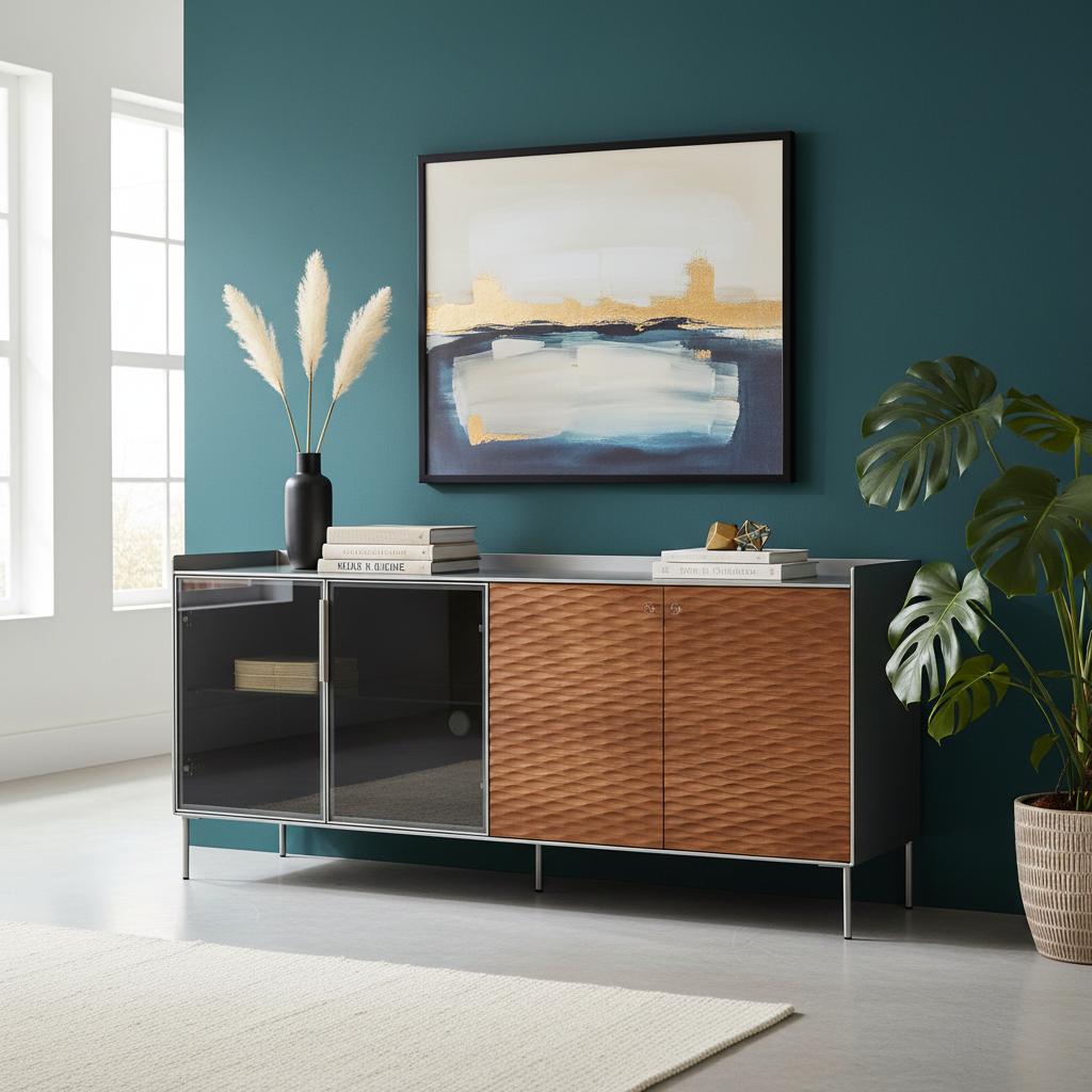 Yanson Sideboard, Grey