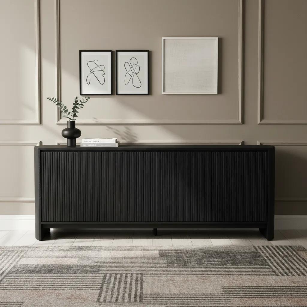 Varese Sideboard, Midnight Black