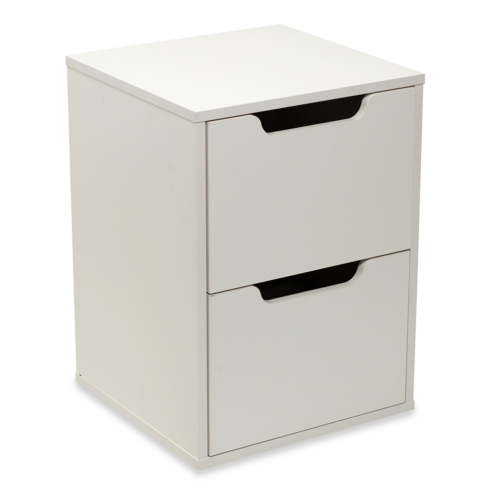 منضدة سرير من أطلس، رمادي