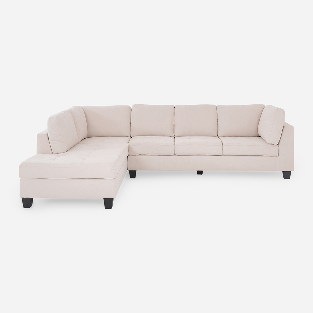 أريكة زاوية هيرمان، لون بني