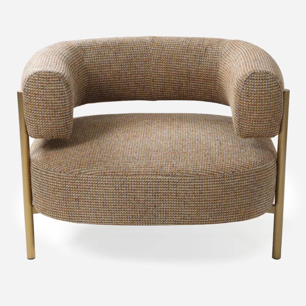 Cleveland Accent Chair, Brown